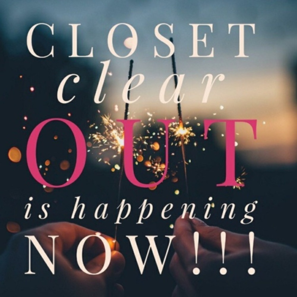Clear closet